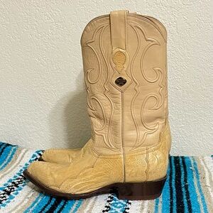 Los Altos Oryx J-Toe Genuine Ostrich
Leg Boots size 7.5